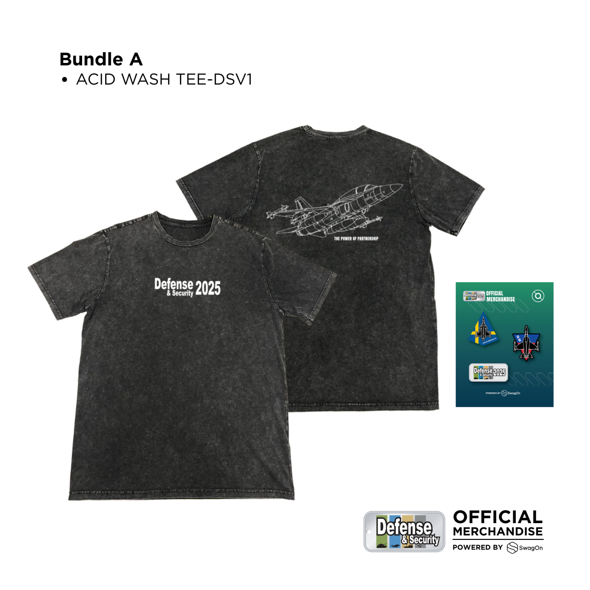 Bundle A (T-Shirt & Arm Patches)