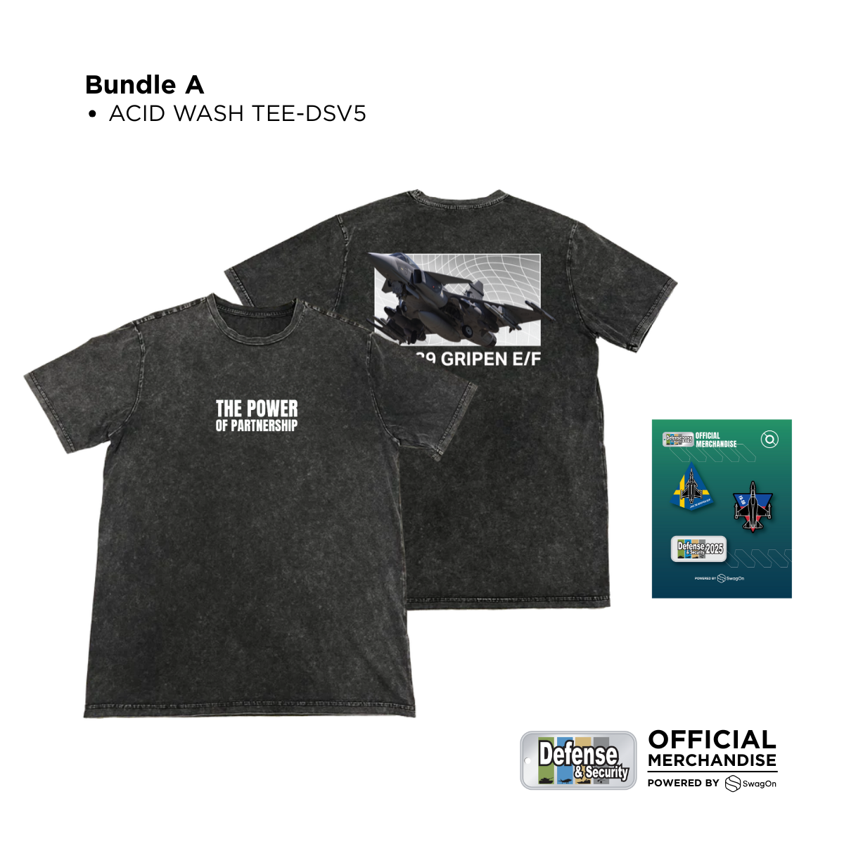 Bundle A (T-Shirt & Arm Patches)