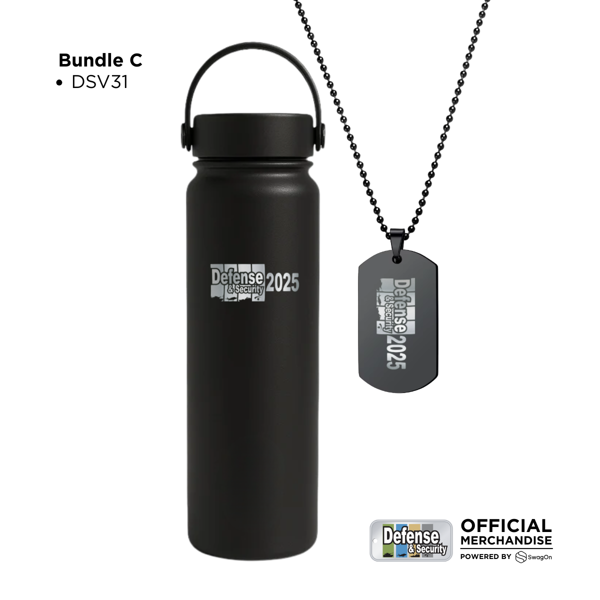 Bundle C (Tumbler750ml & Dogtag)