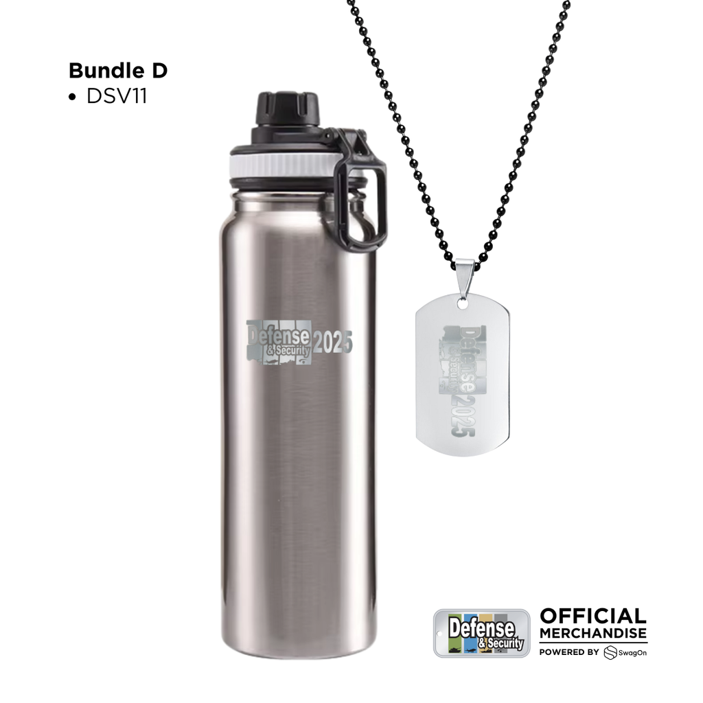 Bundle D (Tumbler800ml & Dogtag)