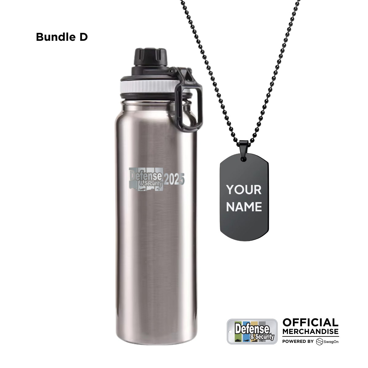 Bundle D (Tumbler800ml & Dogtag)