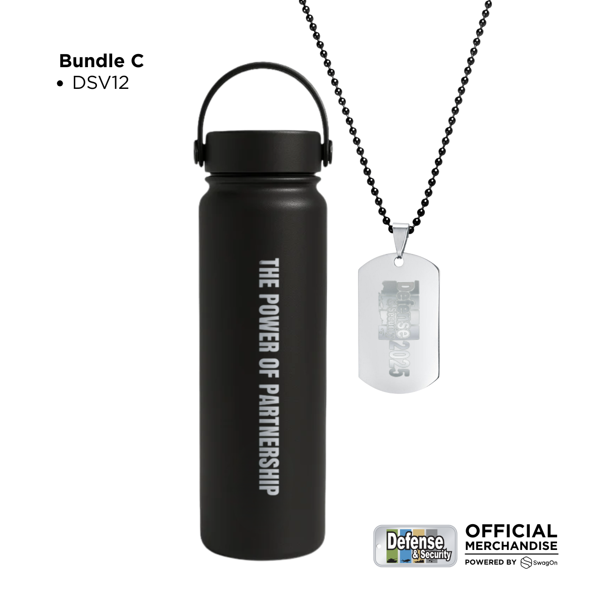 Bundle C (Tumbler750ml & Dogtag)
