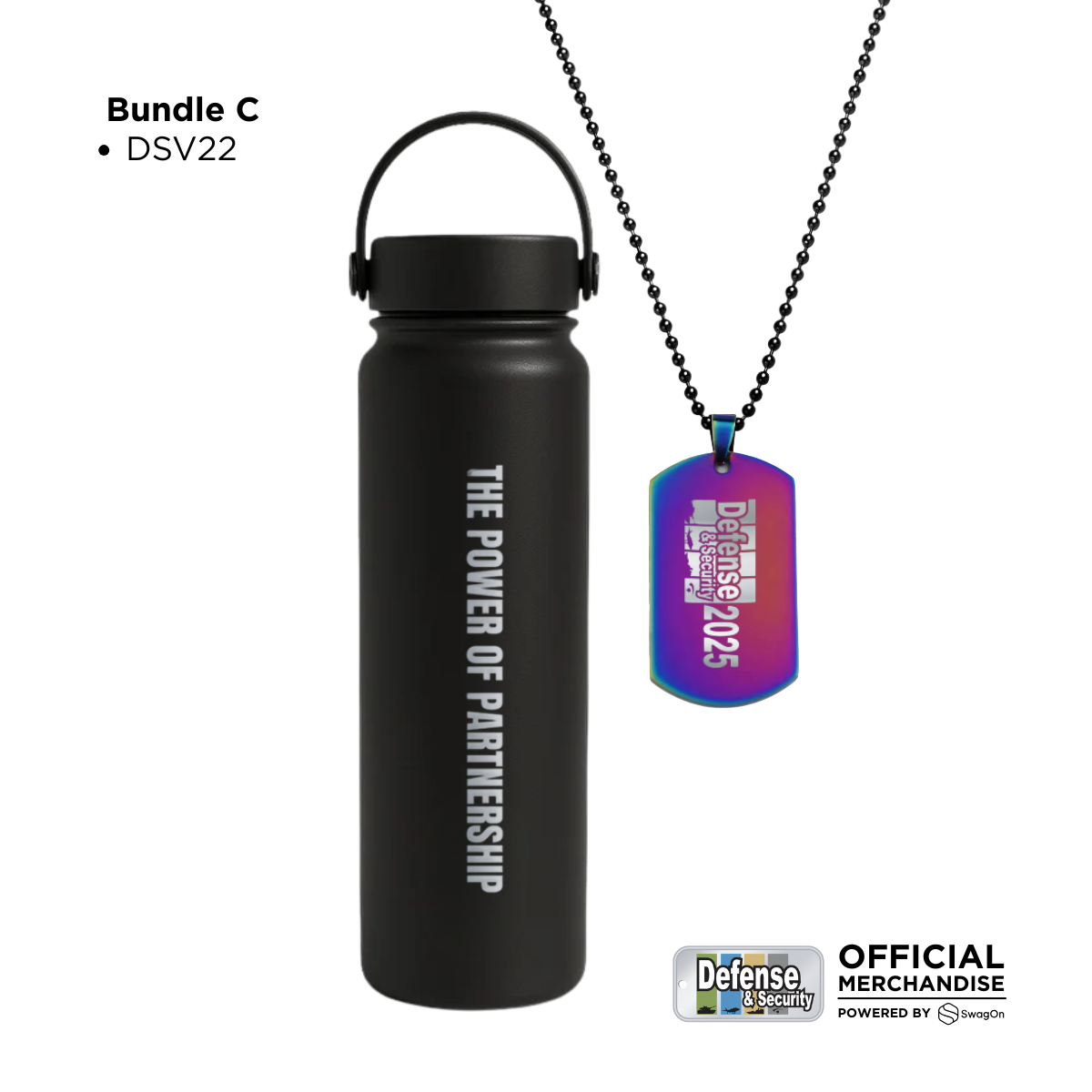 Bundle C (Tumbler750ml & Dogtag)