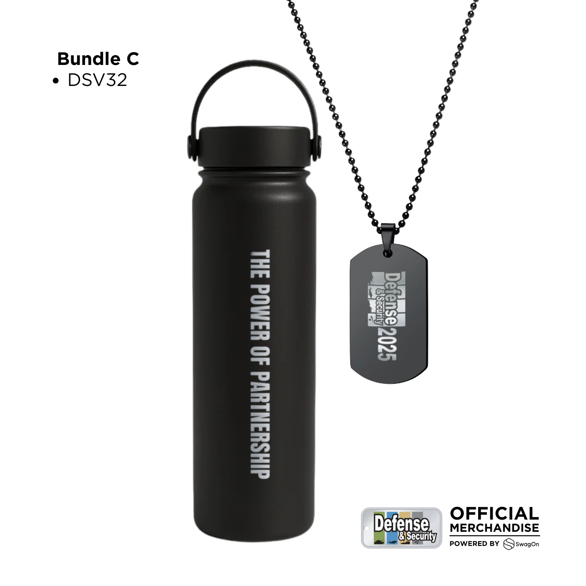 Bundle C (Tumbler750ml & Dogtag)