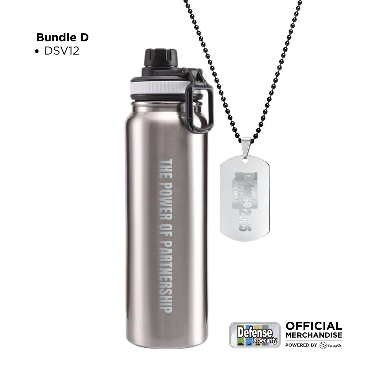 Bundle D (Tumbler800ml & Dogtag)