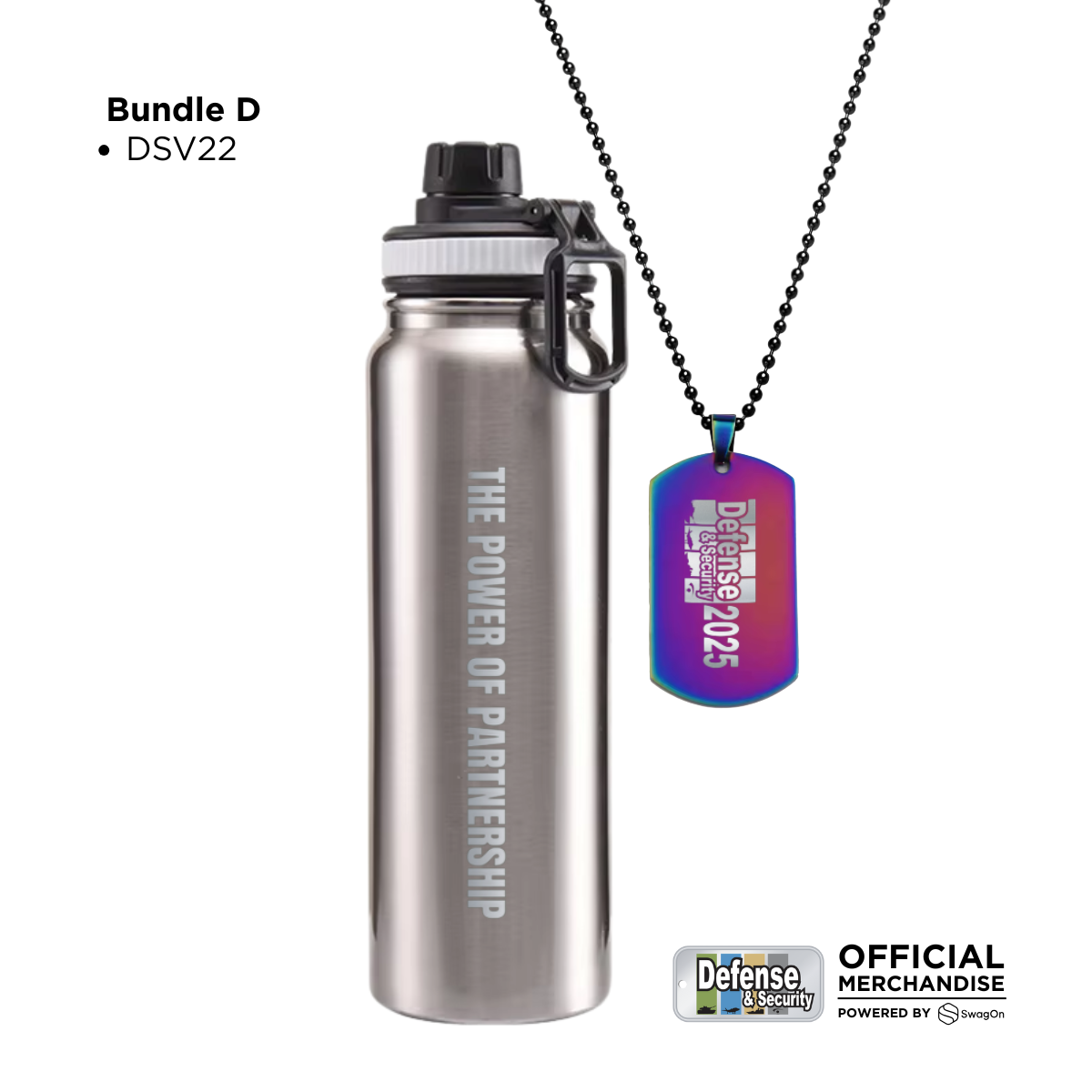 Bundle D (Tumbler800ml & Dogtag)