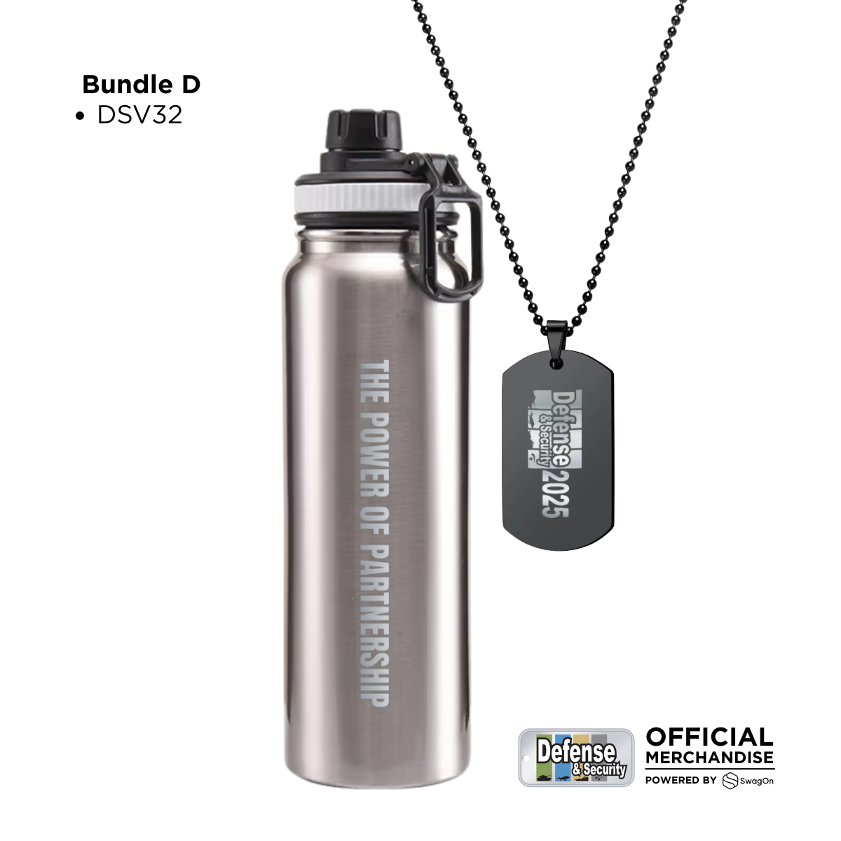 Bundle D (Tumbler800ml & Dogtag)